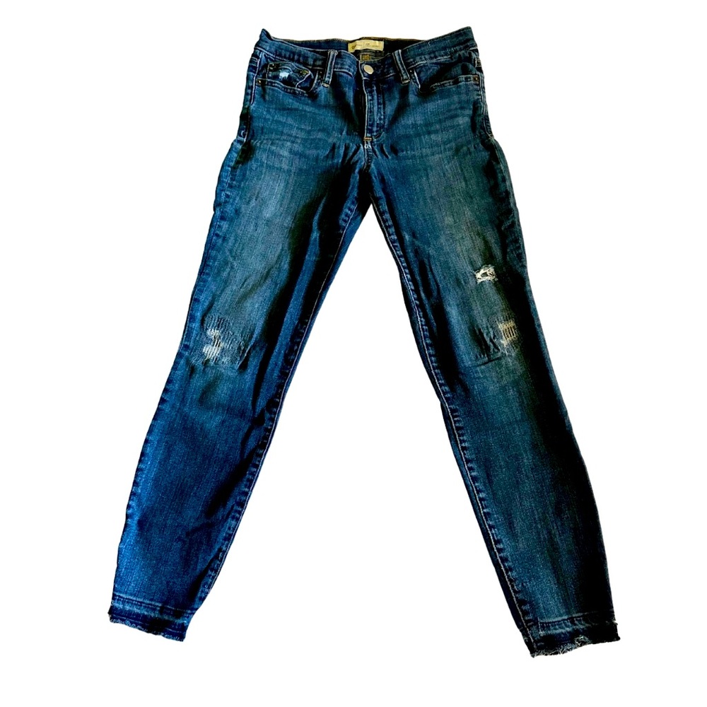 GAP raw-hem skinny jeans